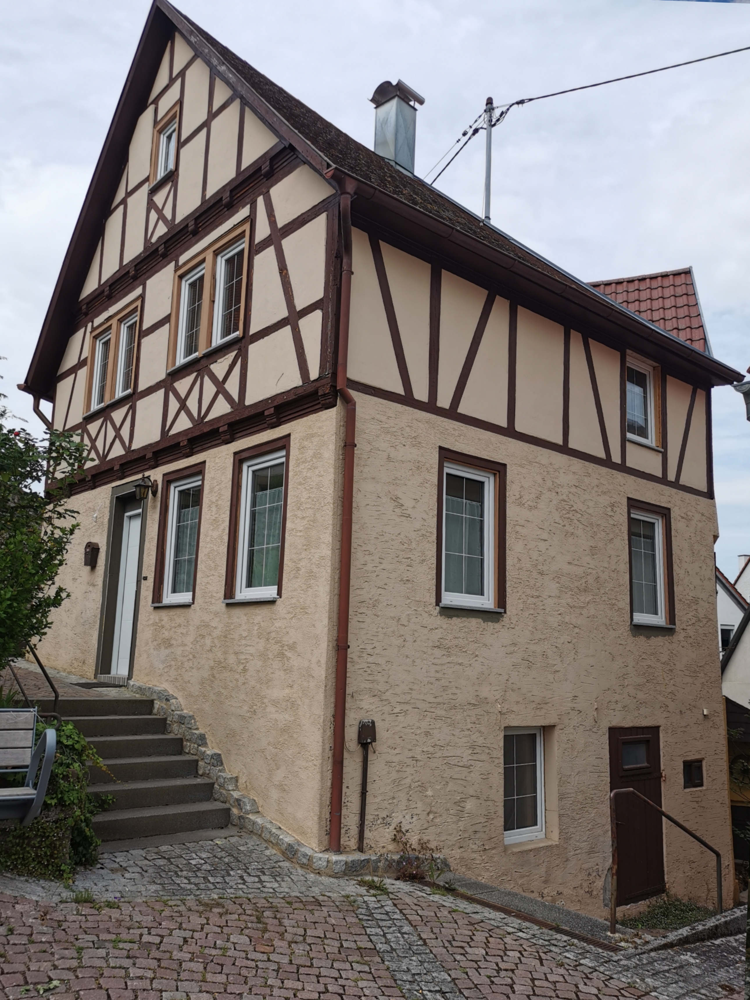 Vorher Fassade
